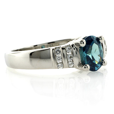 Silver Jewelry Rings Sterling Silver .925 Alexandrite Ring Silver Jewelry Rings Sterling Silver .925 Alexandrite Ring