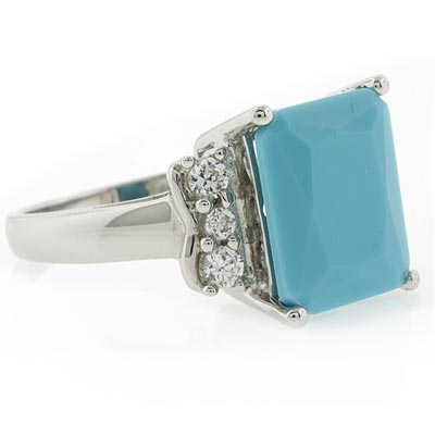 Silver Jewelry  Rings  Turquoise Sterling Silver Ring