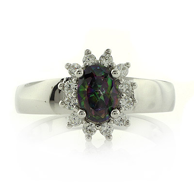 Mystic Topaz Rings on Silver Jewelry Rings Mystic Topaz Silver Ring Quality Talks