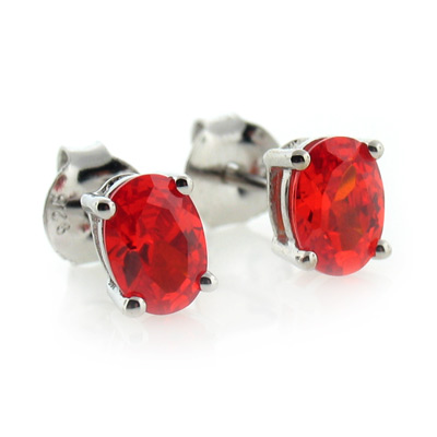 Silver Jewelry Earrings Sterling Silver Fire Cherry Opal Stud ... Silver Jewelry Earrings Sterling Silver Fire Cherry Opal Stud ...