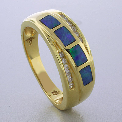 australian blue opal
