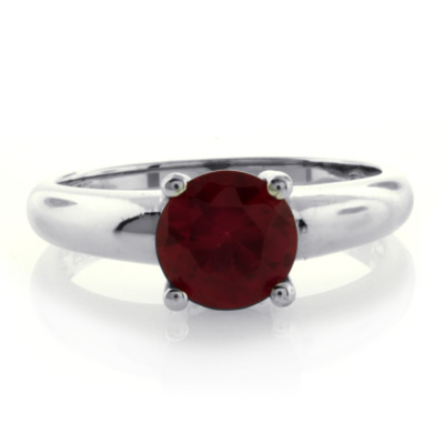 Silver Jewelry  Rings  Ruby Rings  Sterling Silver Ruby Ring