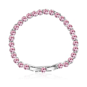 Swarovski pink crystal bracelet Clearance