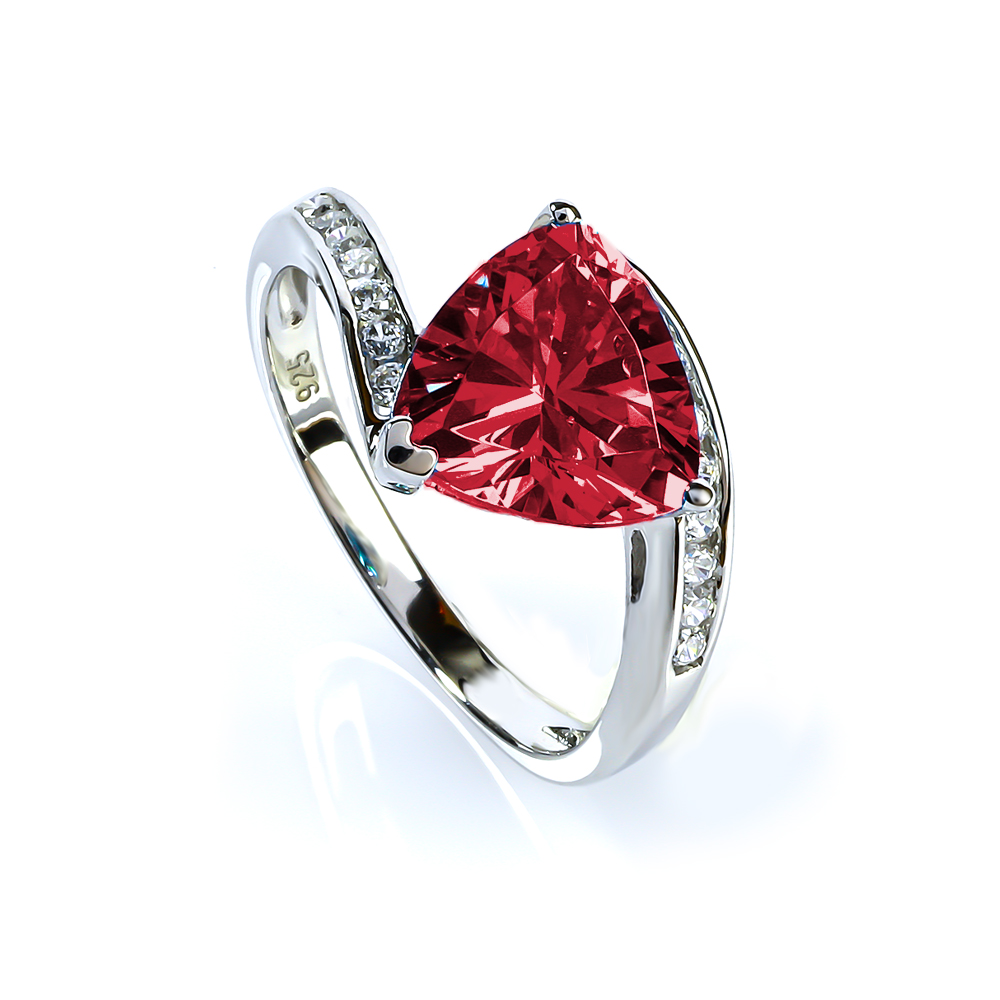 Trillion cut ruby sales