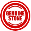 The stone used on this item is 100% Genuine Gemstone
