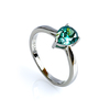 Solitaire Alexandrite Sterling Silver Ring
