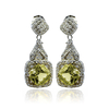 Beautiful Alexandrite Sterling Silver Pendant Earrings Set