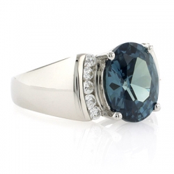 Sterling Silver Alexandrite Color Change Ring