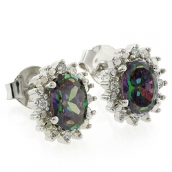 Mystic Topaz Earrings