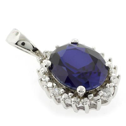 Sapphire Pendant