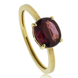 Natural Mined Tourmaline 14K Yellow Gold Ring