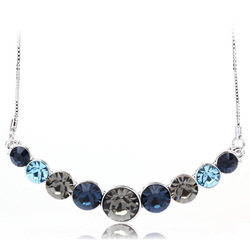 Amazing Circles Swarovski Necklace