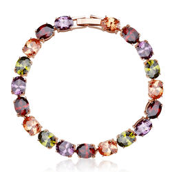 Beautiful Colored Swarovski Bracelet