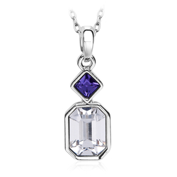 Wonderful Sawarovski Color Crystal Necklace