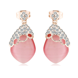 Elegant Pink Earrings