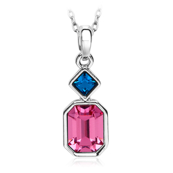 Pretty Pink Swarovski Necklace