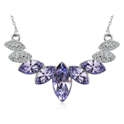 Beautiful Purple Swarovski Necklace