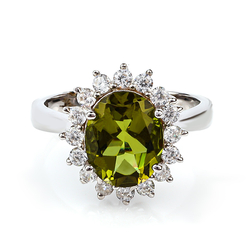 Color Change Oval Zultanite Sterling Silver Ring