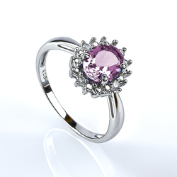 Alexandrite Princess Kate Style Ring