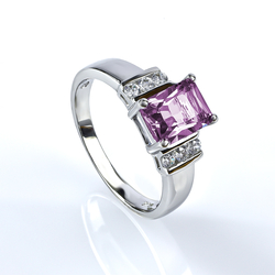 Silver Alexandrite Ring