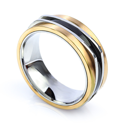 Havana Stainless Steel Ring