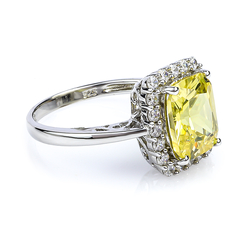 Color Change Zultanite Sterling Silver Ring