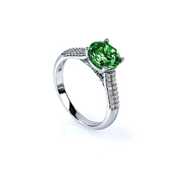 Zultanite Solitaire Ring