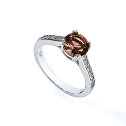 Zultanite Silver Engagement Ring