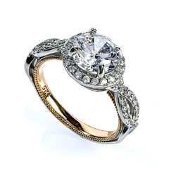 9 mm Simulated Diamond Promise Silver Ring