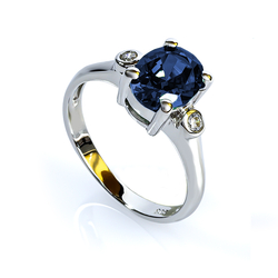 Stunning Blue Sapphire Ring