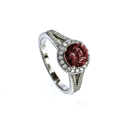 7 mm Zultanite Sterling Silver Engagement Ring