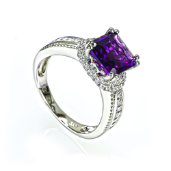 Majestic Amethyst Ring