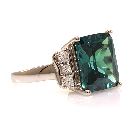 Alexandrite Ring Emerald Cut