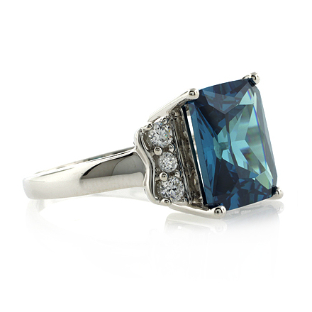 Alexandrite Ring Emerald Cut