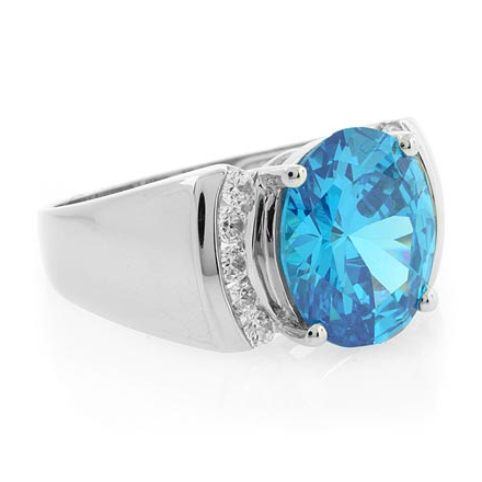 Big blue topaz rings 2025