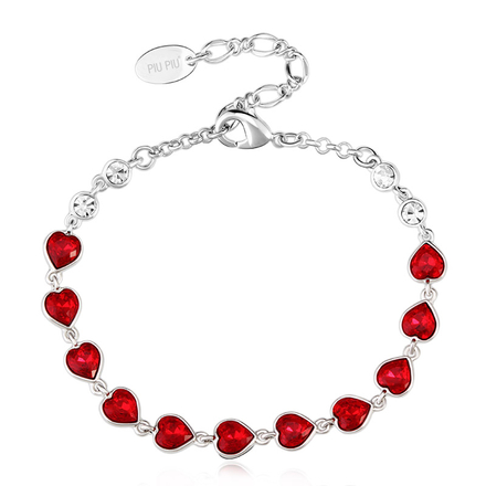 Red on sale heart bracelet