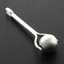 White Ball Silver Pendant