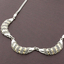 Hand Made Silver and 14K Gold Necklace