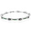Oval Cut Mystic Topaz And Opal Silver Bracelet
