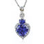 Heart Shape Tanzanite Pendant